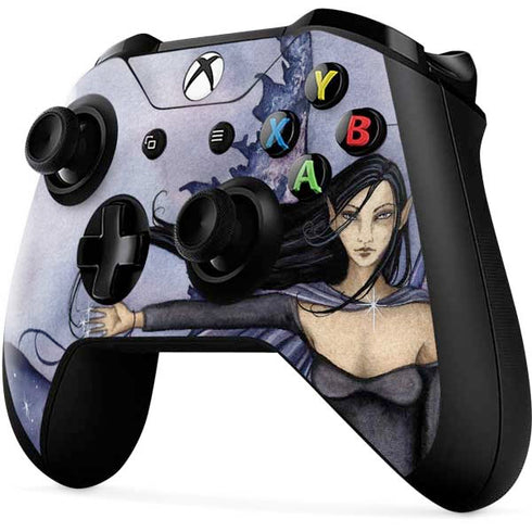 Cloak of Stars by Amy Brown Xbox One X Controller Skin