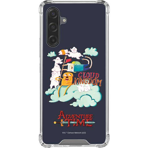 Adult Swim Adventure Time Cloud Kingdom Galaxy A17 Clear Case
