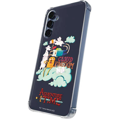 Adult Swim Adventure Time Cloud Kingdom Galaxy A55 5G Clear Case