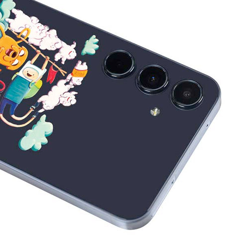 Adult Swim Adventure Time Cloud Kingdom Galaxy A55 5G Skin