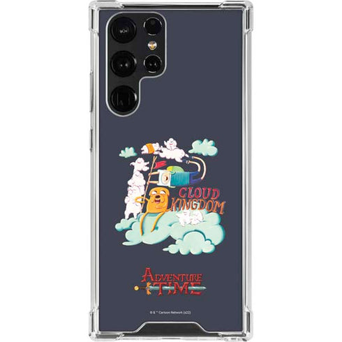 Adult Swim Adventure Time Cloud Kingdom Galaxy S23 Ultra Clear Case