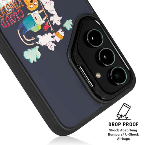 Adult Swim Adventure Time Cloud Kingdom Galaxy S25 Kickstand Case