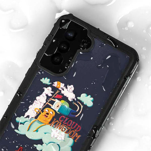 Adult Swim Adventure Time Cloud Kingdom Galaxy S24 Plus Waterproof Case