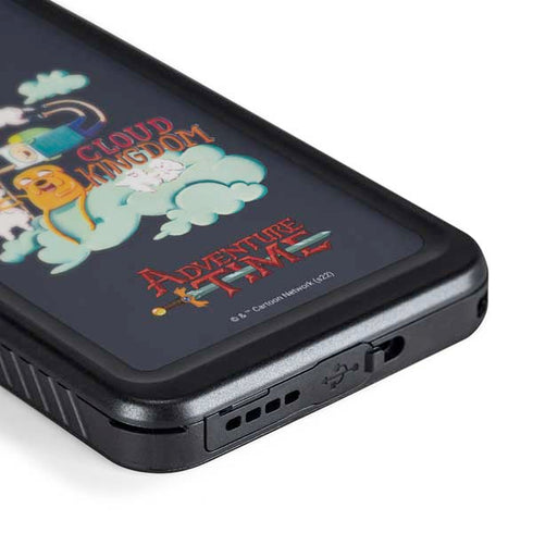 Adult Swim Adventure Time Cloud Kingdom Galaxy S24 Waterproof Case