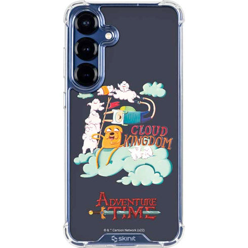 Adult Swim Adventure Time Cloud Kingdom Galaxy S25 Plus Clear Case