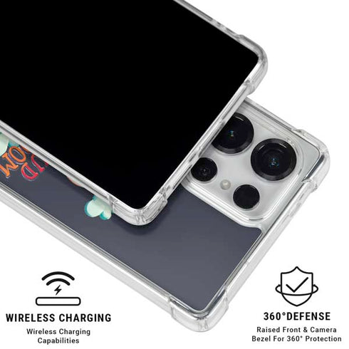 Adult Swim Adventure Time Cloud Kingdom Galaxy S25 Ultra Clear Case