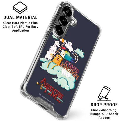 Adult Swim Adventure Time Cloud Kingdom Galaxy S26 Clear Case