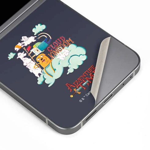 Adult Swim Adventure Time Cloud Kingdom Galaxy Z Flip6 Skin