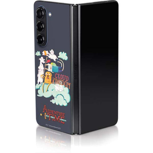 Adult Swim Adventure Time Cloud Kingdom Galaxy Z Fold5 5G Skin