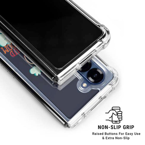 Adult Swim Adventure Time Cloud Kingdom Galaxy Z Fold6 Clear Case