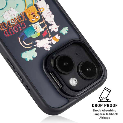 Adult Swim Adventure Time Cloud Kingdom iPhone 15 Plus Kickstand Case