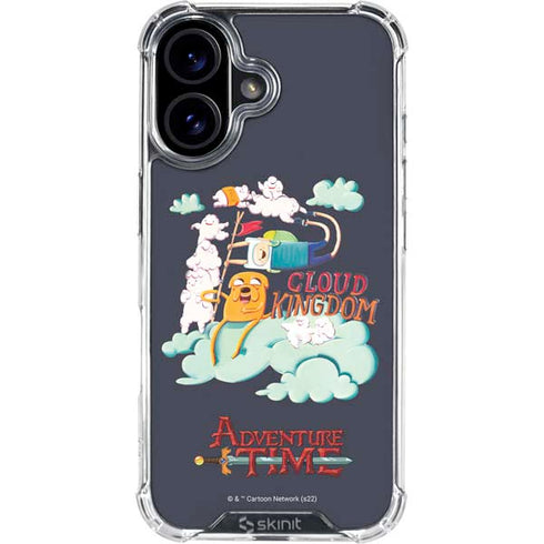 Adult Swim Adventure Time Cloud Kingdom iPhone 16 Clear Case