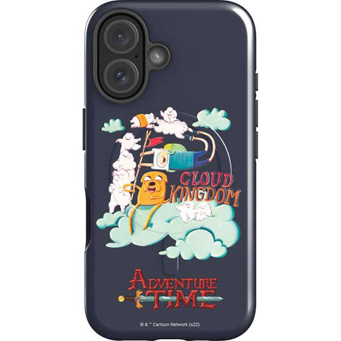 Adult Swim Adventure Time Cloud Kingdom iPhone 16 Magsafe Impact Case