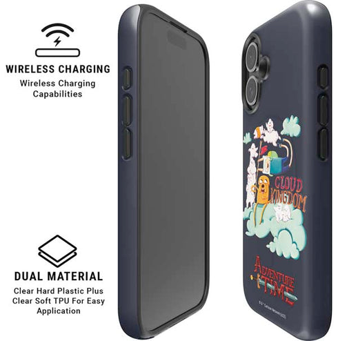 Adult Swim Adventure Time Cloud Kingdom iPhone 16 Magsafe Impact Case