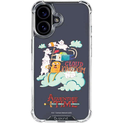 Adult Swim Adventure Time Cloud Kingdom iPhone 16 Plus Clear Case
