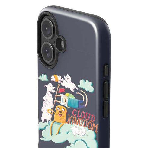 Adult Swim Adventure Time Cloud Kingdom iPhone 16 Plus Impact Case