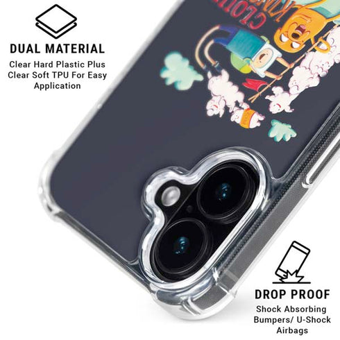 Adult Swim Adventure Time Cloud Kingdom iPhone 16 Plus MagSafe Case