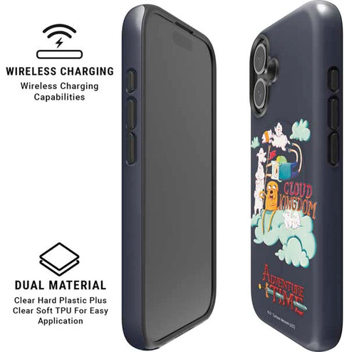 Adult Swim Adventure Time Cloud Kingdom iPhone 16 Plus Magsafe Impact Case