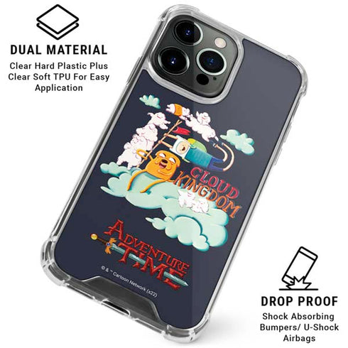Adult Swim Adventure Time Cloud Kingdom iPhone 16 Pro Clear Case
