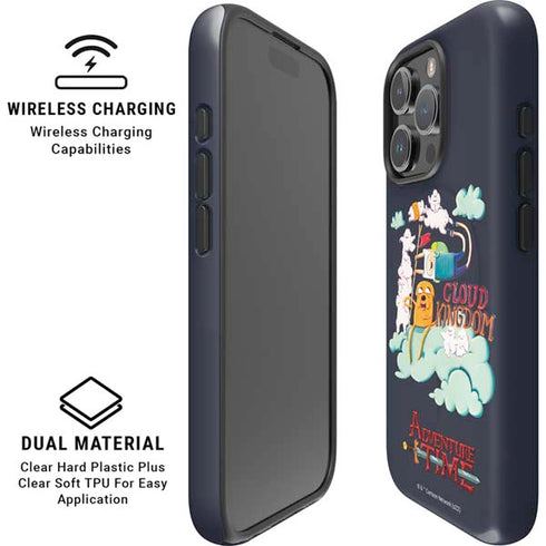 Adult Swim Adventure Time Cloud Kingdom iPhone 16 Pro Max Magsafe Impact Case