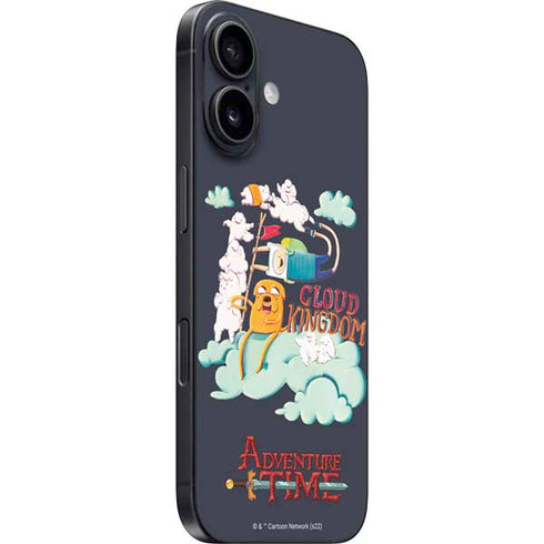 Adult Swim Adventure Time Cloud Kingdom iPhone 16 Skin