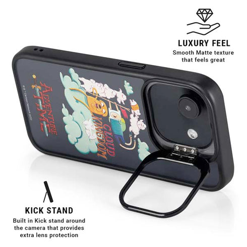 Adult Swim Adventure Time Cloud Kingdom iPhone 16e Kickstand Case