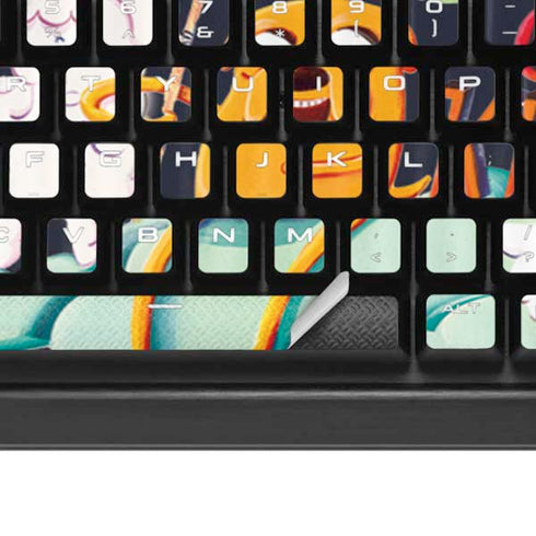 Adult Swim Adventure Time Cloud Kingdom K95 RGB PLATINUM Mechanical Gaming Keyboard Skin