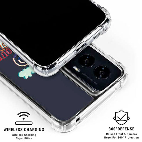 Adult Swim Adventure Time Cloud Kingdom Moto G Power 5G (2024) Clear Case