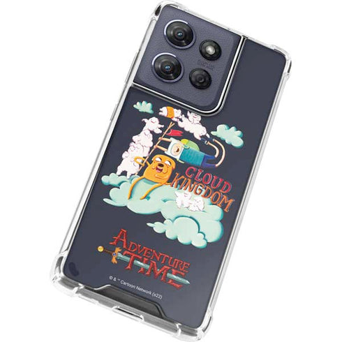 Adult Swim Adventure Time Cloud Kingdom Moto G Power 5G (2025) Clear Case
