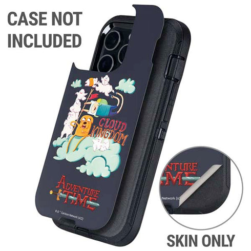 Adult Swim Adventure Time Cloud Kingdom Otterbox Defender iPhone Skin