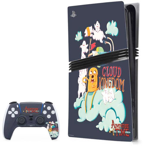 Adult Swim Adventure Time Cloud Kingdom PS5 Pro Bundle Skin