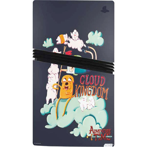 Adult Swim Adventure Time Cloud Kingdom PS5 Pro Console Skin