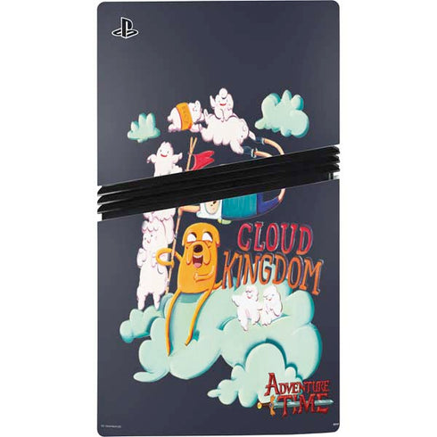 Adult Swim Adventure Time Cloud Kingdom PS5 Pro Disk Bundle Skin