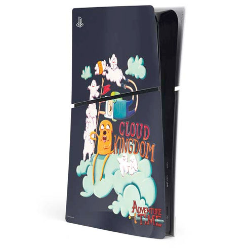 Adult Swim Adventure Time Cloud Kingdom PS5 Slim Digital Edition Console Skin