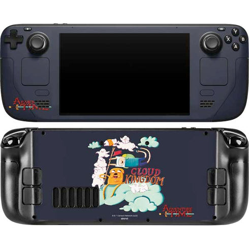 Adult Swim Adventure Time Cloud Kingdom Steam Deck Handheld Gaming Computer OLED Skin