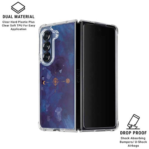 Coded Dreams Galaxy Z Fold6 Clear Case