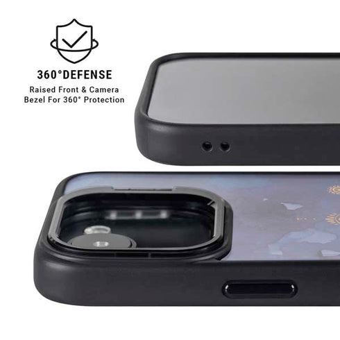 Coded Dreams iPhone 16e Kickstand Case