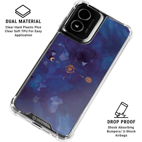 Coded Dreams Moto G Power 5G (2024) Clear Case