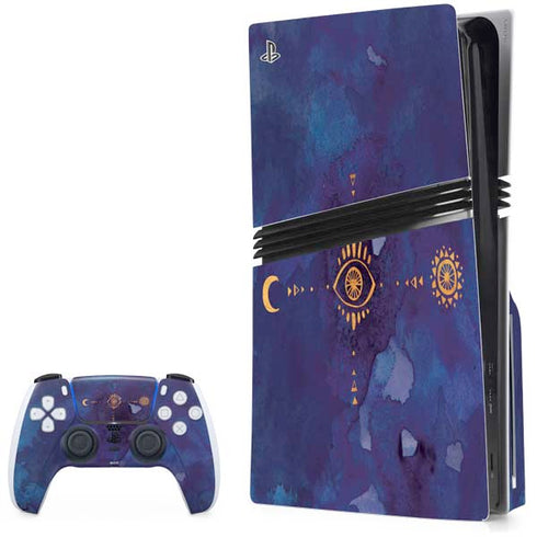 Coded Dreams PS5 Pro Disk Bundle Skin