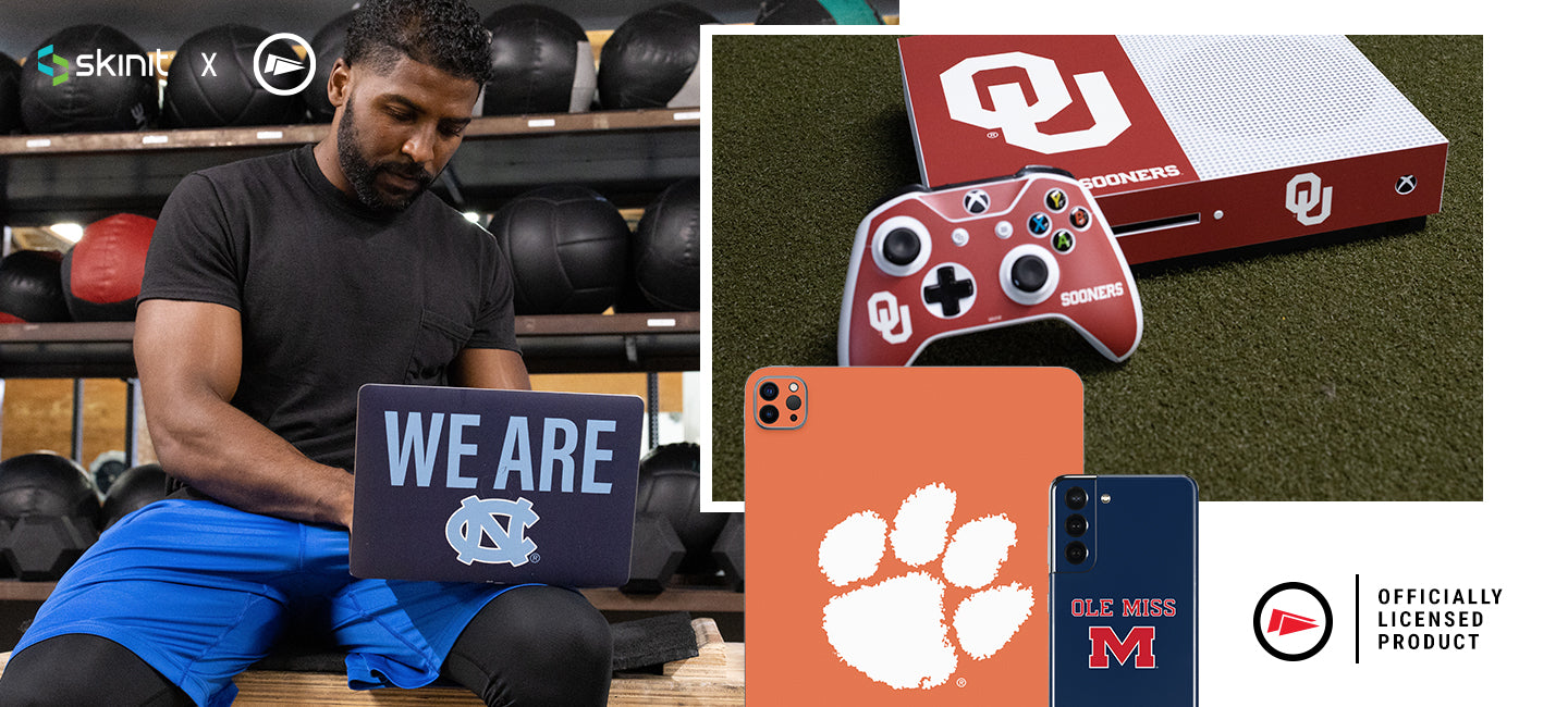 Officially Licensed College Skins