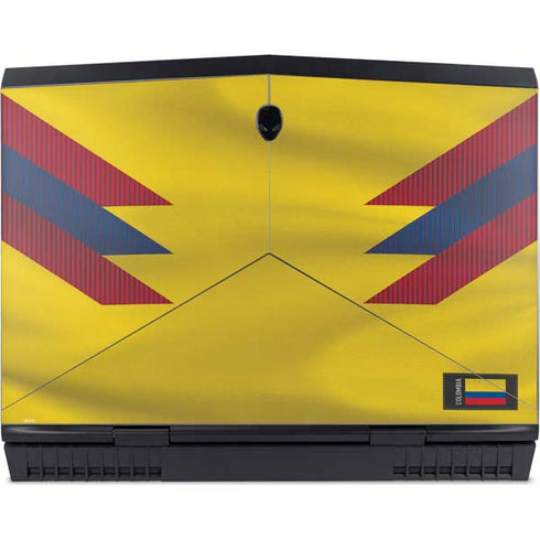 Colombia Soccer Flag Dell Alienware Skin