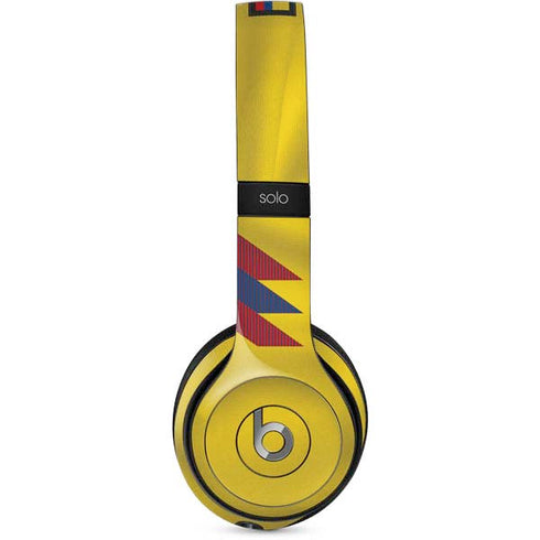 Colombia Soccer Flag Beats Solo 2 Wired Skin