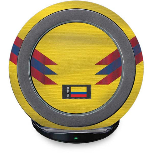 Colombia Soccer Flag Fast Charge Wireless Charging Stand Skin