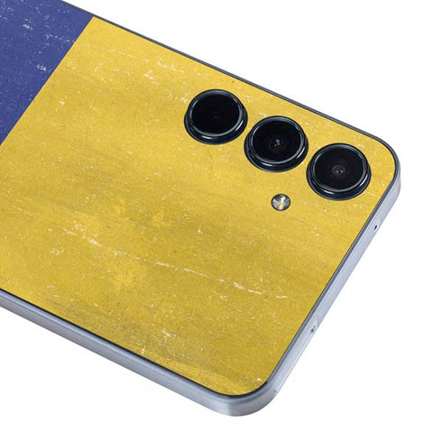 Colombia Flag Distressed Galaxy A36 5G Skin