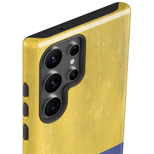 Colombia Flag Distressed Galaxy S23 Ultra Pro Case