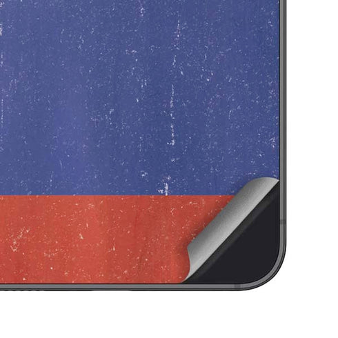 Colombia Flag Distressed Galaxy S25 Skin