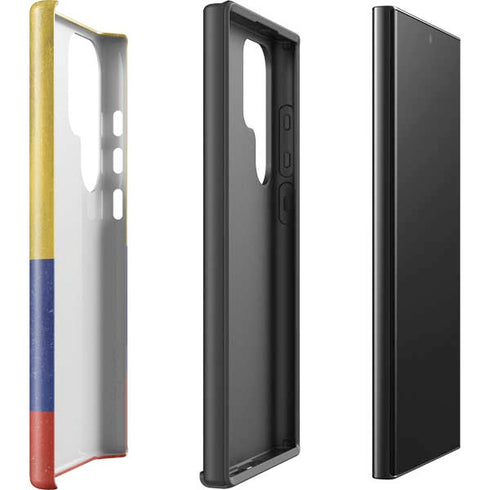 Colombia Flag Distressed Galaxy S25 Ultra Impact Case