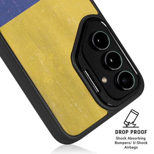 Colombia Flag Distressed Galaxy S25 Ultra Kickstand Case