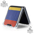 Colombia Flag Distressed Galaxy Z Flip6 Clear Case