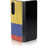 Colombia Flag Distressed Galaxy Z Fold5 5G Skin